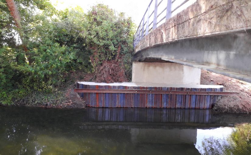 Protection culée palfeuilles + béton – REIMS (51)